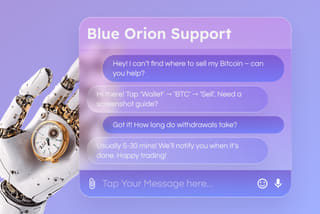 Customer support and assistance services for cryptocurrency at Quartz Yieldholt